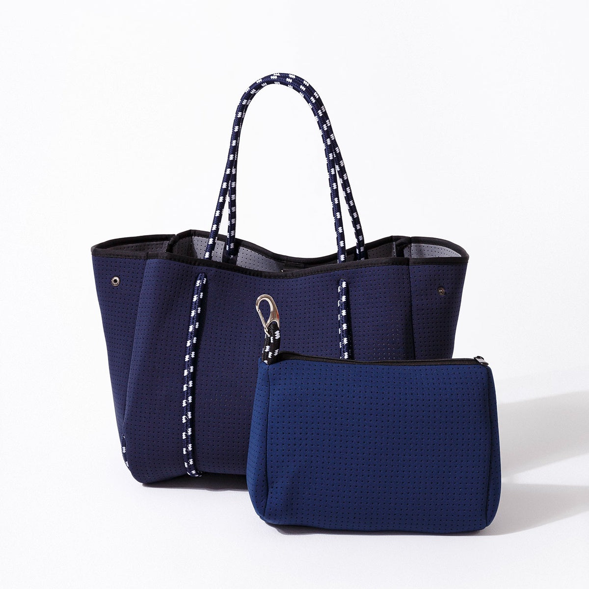  Pop Ups Brand Deep Blue Set - Everyday Tote And Pouch - Default Title - Bonton