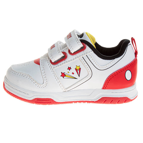 Disney Mickey Mouse Boys' Lightweight Laceless Sneakers (Toddlers)