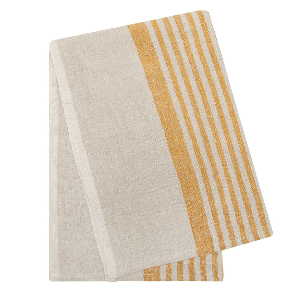  Caravan Brittany Natural Tea Towels 20x30 - Set of 2 - Natural & Red - Bonton