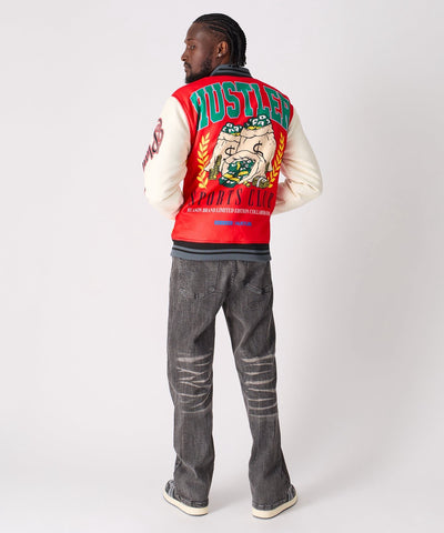 Hustler Varsity Jacket