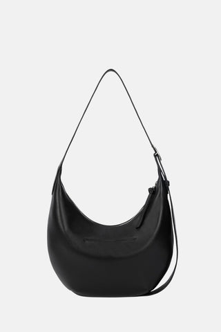 Crescent Shoulder - Hobo Bag - Black / One Size