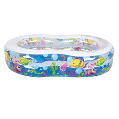 69" Inflatable Sea Life Motif Kiddie Swimming Pool