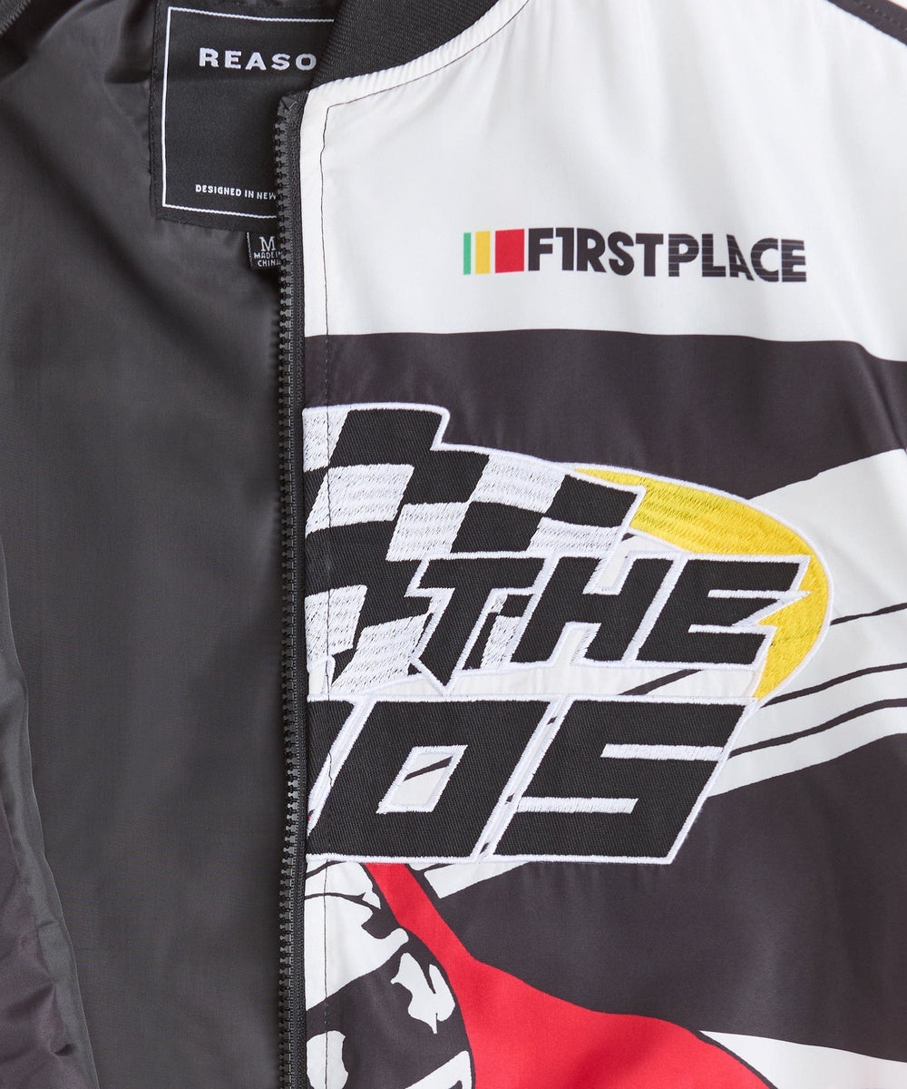  Reason Clothing Racing Jacket - Multi - MULTI - Bonton