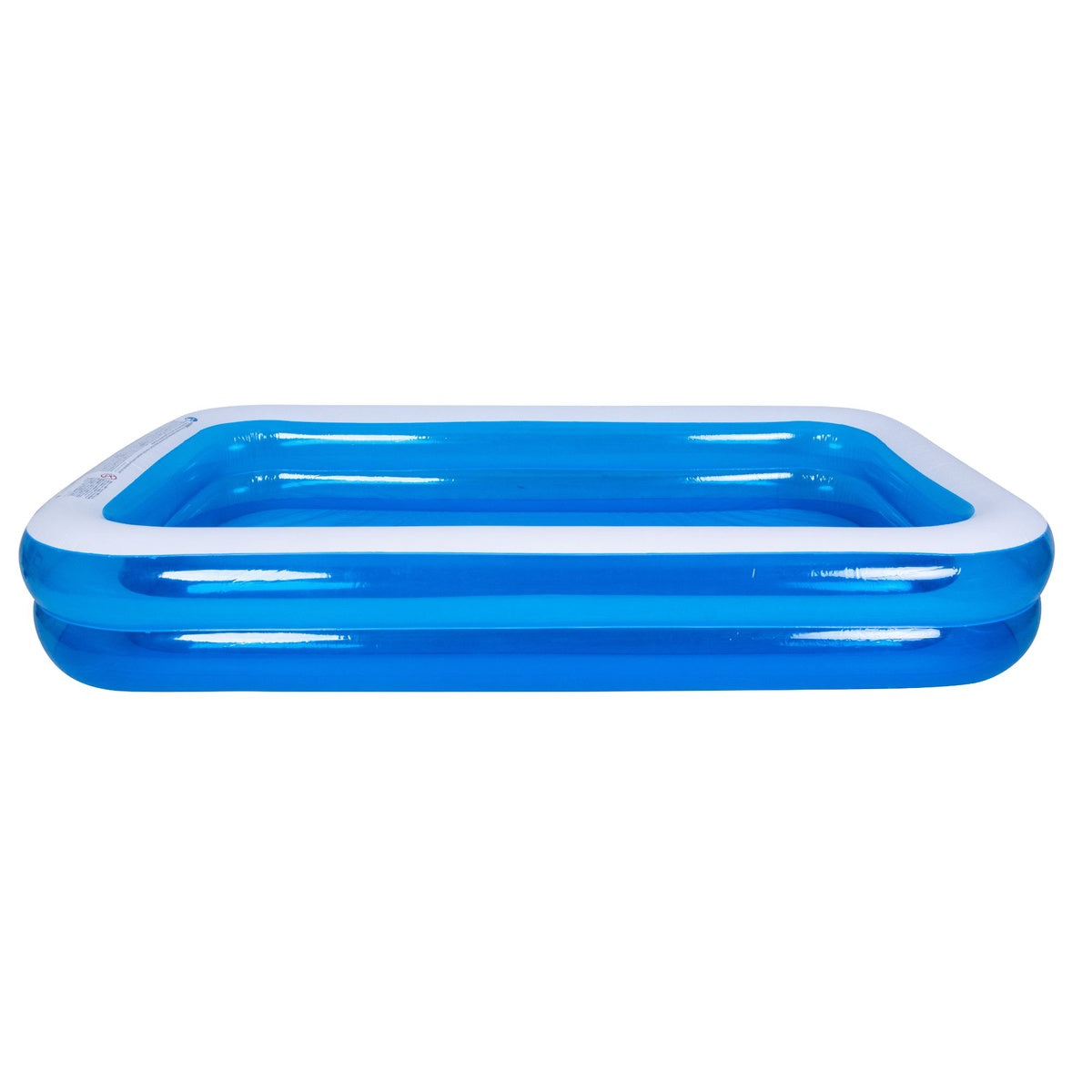  Pool Central 10' Blue and White Inflatable Rectangular Swimming Pool - Default Title - Bonton