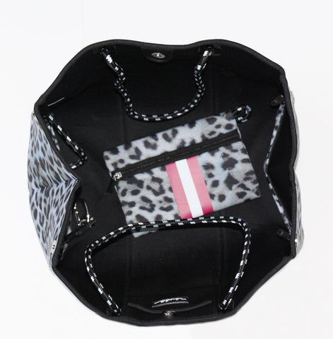 The Marin Tote Magenta Cheetah