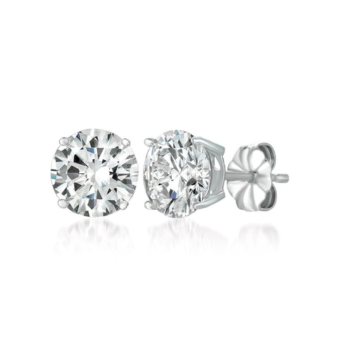 2ct Brilliant Stud Earrings in Platinum
