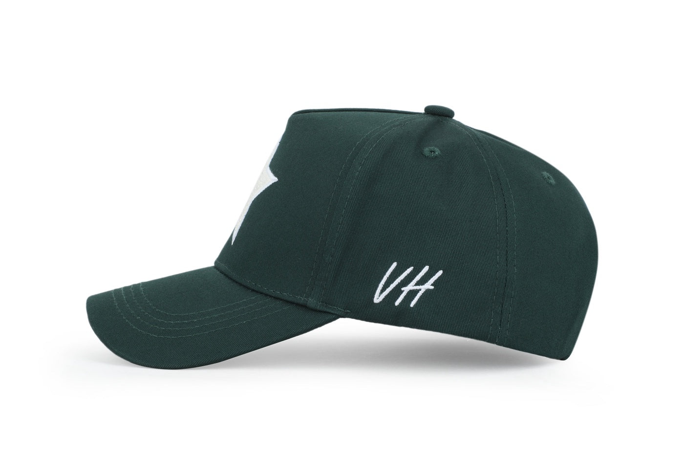  Vintage Havana Vintage Havana Trucker Hat for Women  – Forest Green Adjustable Cap – Pearl Star - Default Title - Bonton