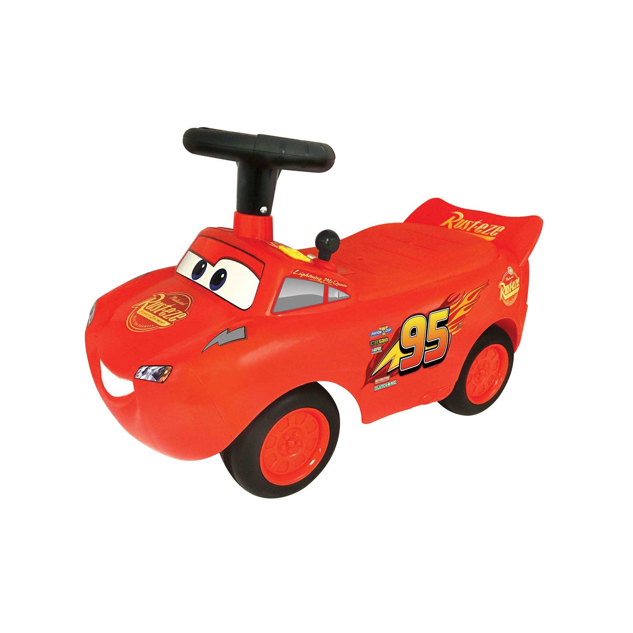  Kiddieland Kiddieland Disney PIXAR Cars3 Lightning McQueen Light & Sound Racer Activity Ride-On - Multi - Bonton