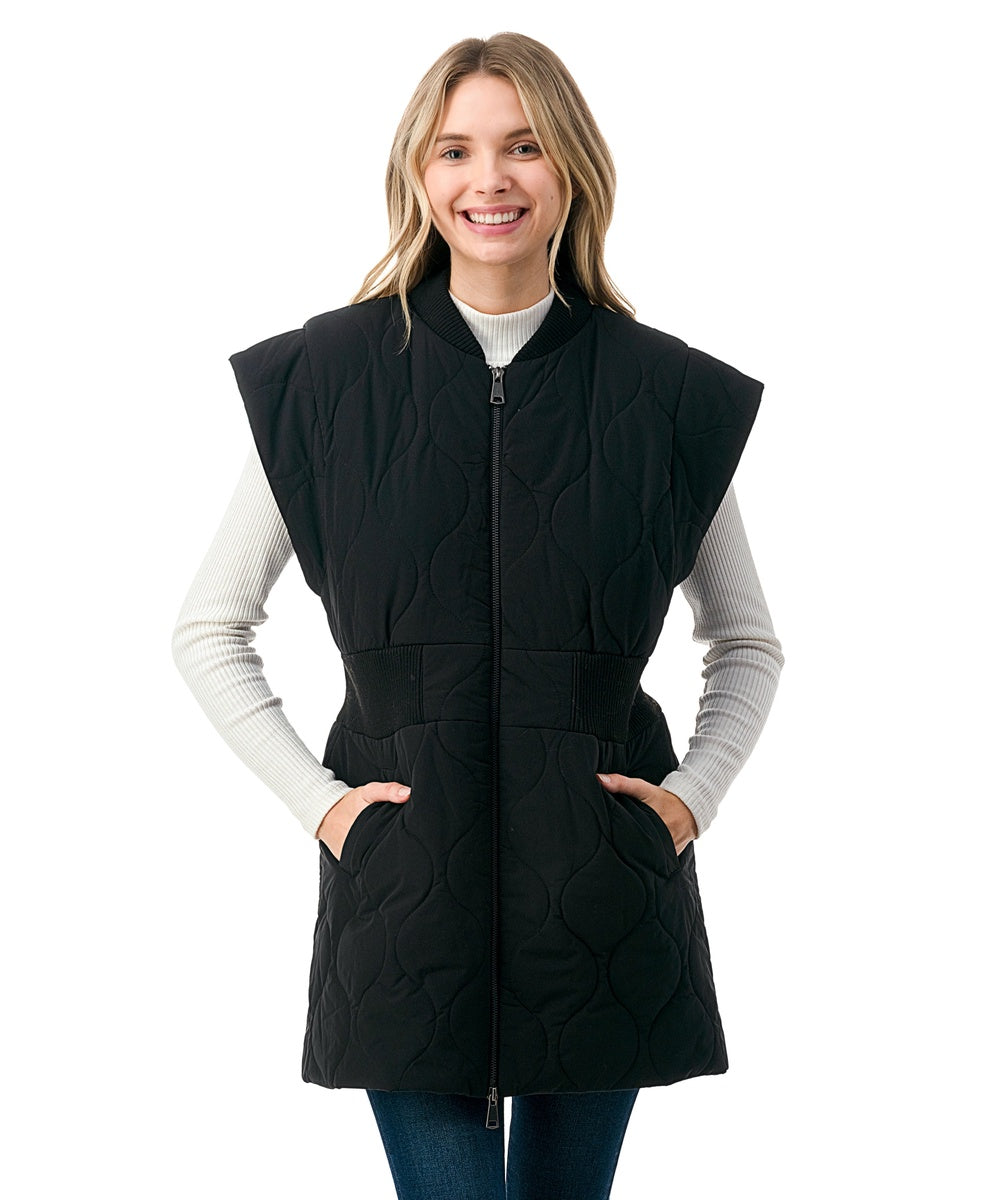  Marcus Adler The Zara Vest - BLACK - Bonton