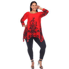 Plus Size Yanette Tunic Top