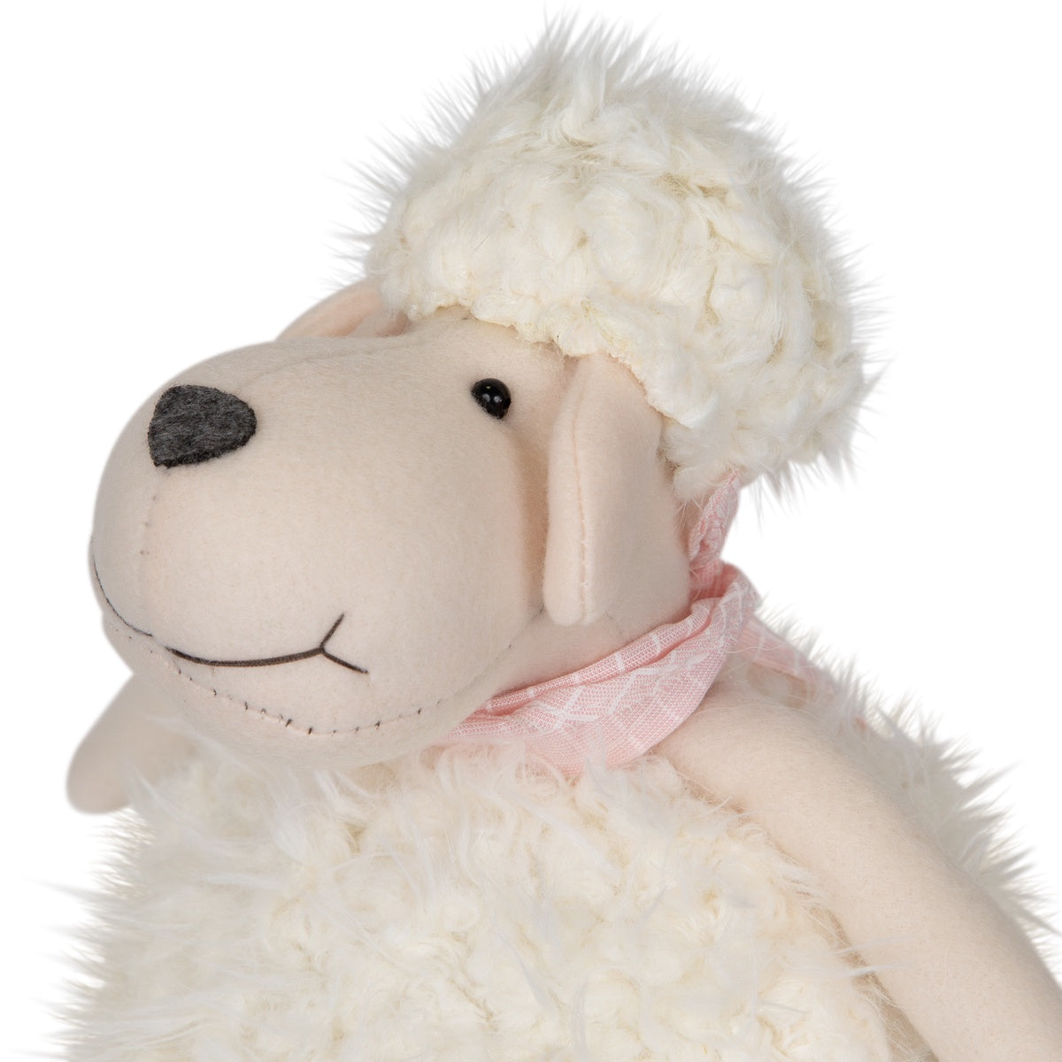  Northlight Spring Loaded Lamb With Bandanna Easter Figure - 16