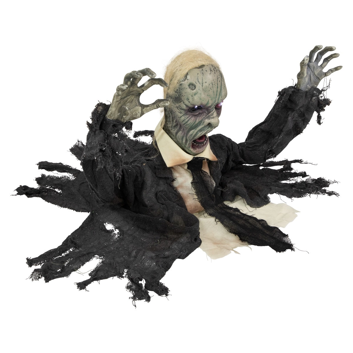  Northlight Lighted and Animated Groundbreaking Zombie Halloween Decoration - 19