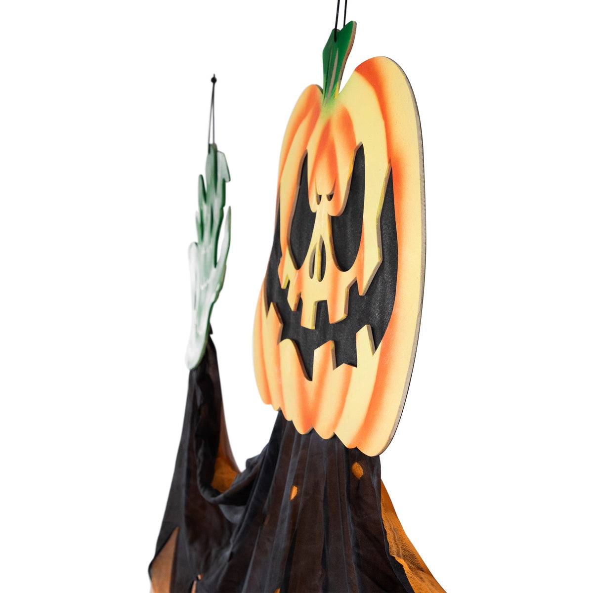  Northlight 11' Scary Jack-O-Lantern Halloween Hanging Decoration - Default Title - Bonton