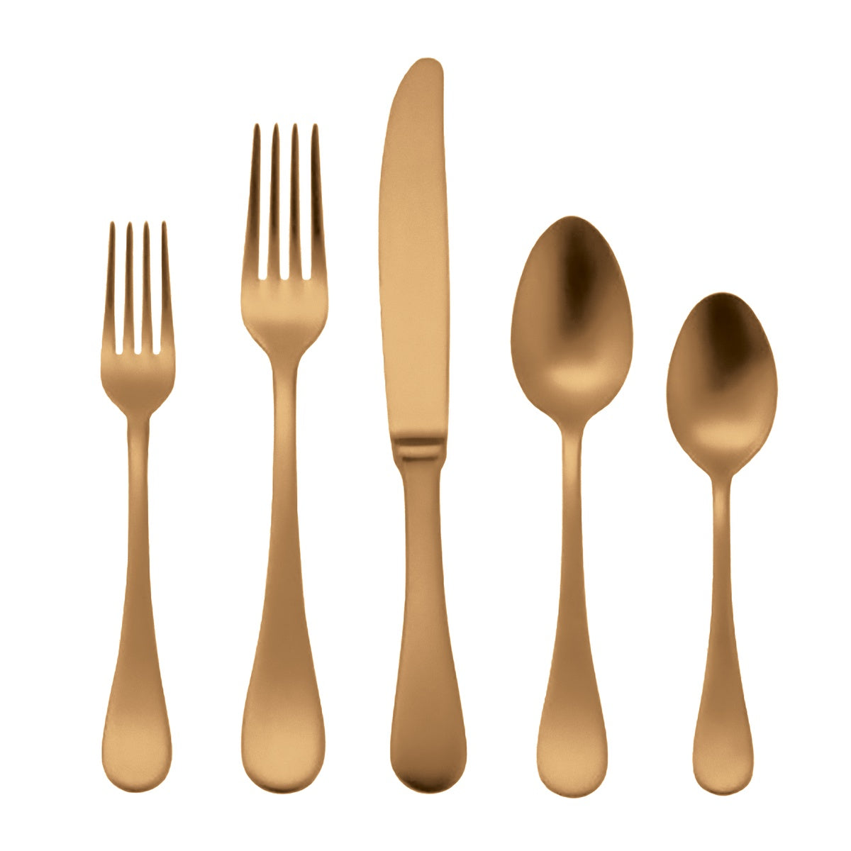  Mepra Brescia Flatware Set - Ice Gold - Bonton