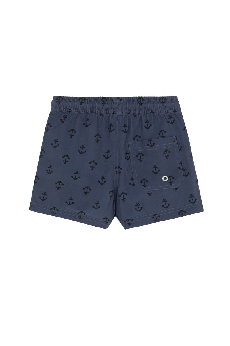  Gottex Kids Boys 2 Match Drawstring Swim Shorts-Blk/Multi - Black Multi - Bonton