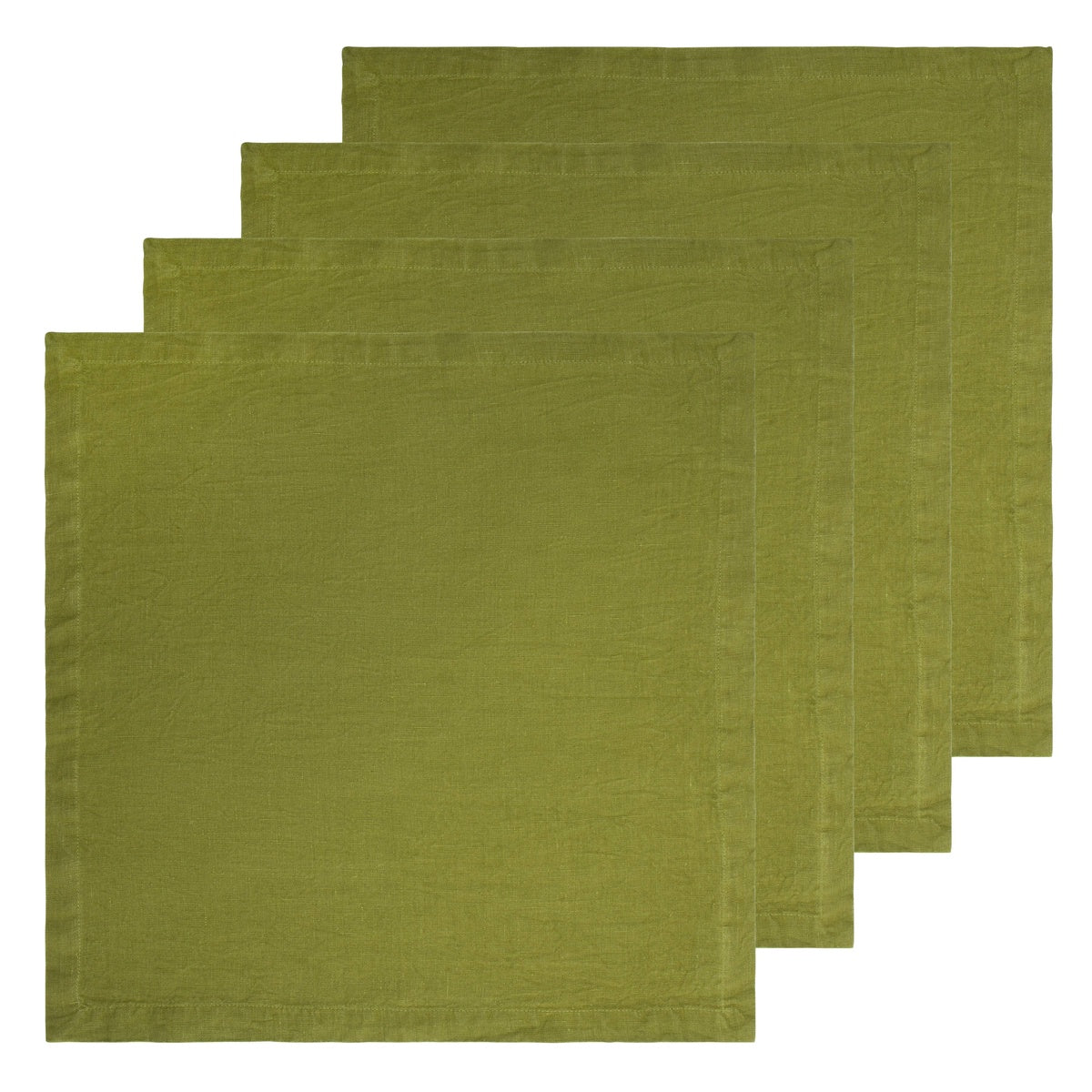  Caravan Everyday Napkin 21x21 - Set of 4 - Avocado - Bonton