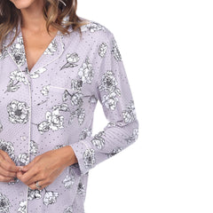 Women's Long Sleeve Floral Pajama Set