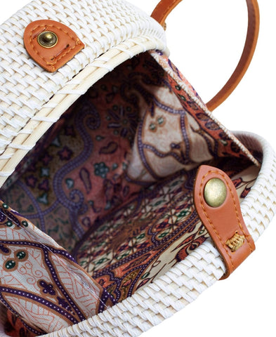 Ata Kauri - Small Crossbody - White / One Size