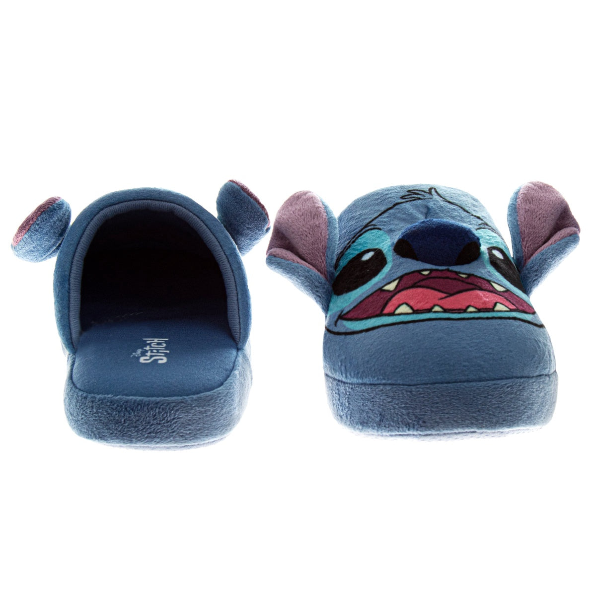  Josmo Disney Lilo and Stitch Slippers for Girls - Stitch Plush Warm Soft Aline Comfy Lightweight House Shoes - 6-May - Bonton