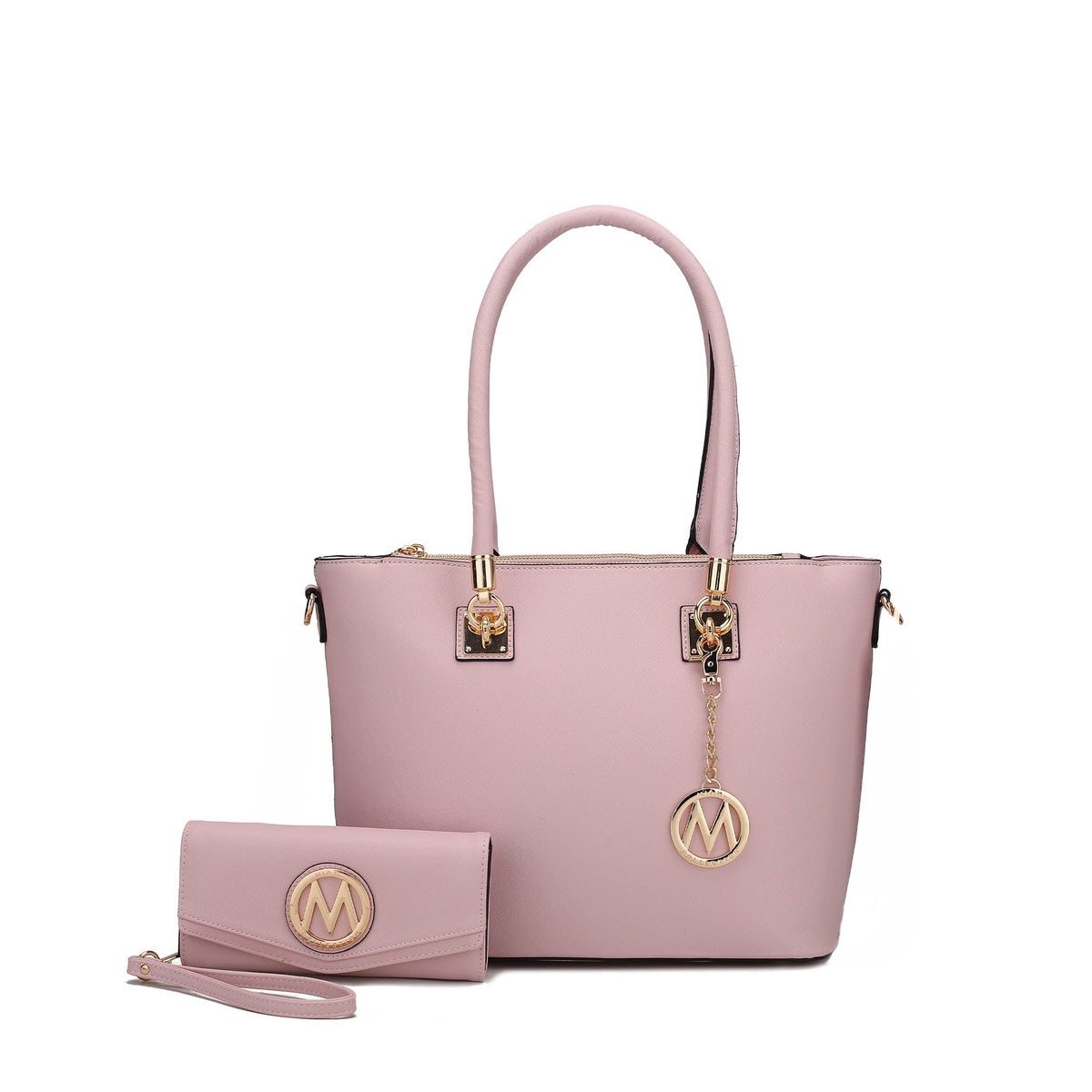  MKF Collection Vanessa Tote and Set - Beige - Bonton