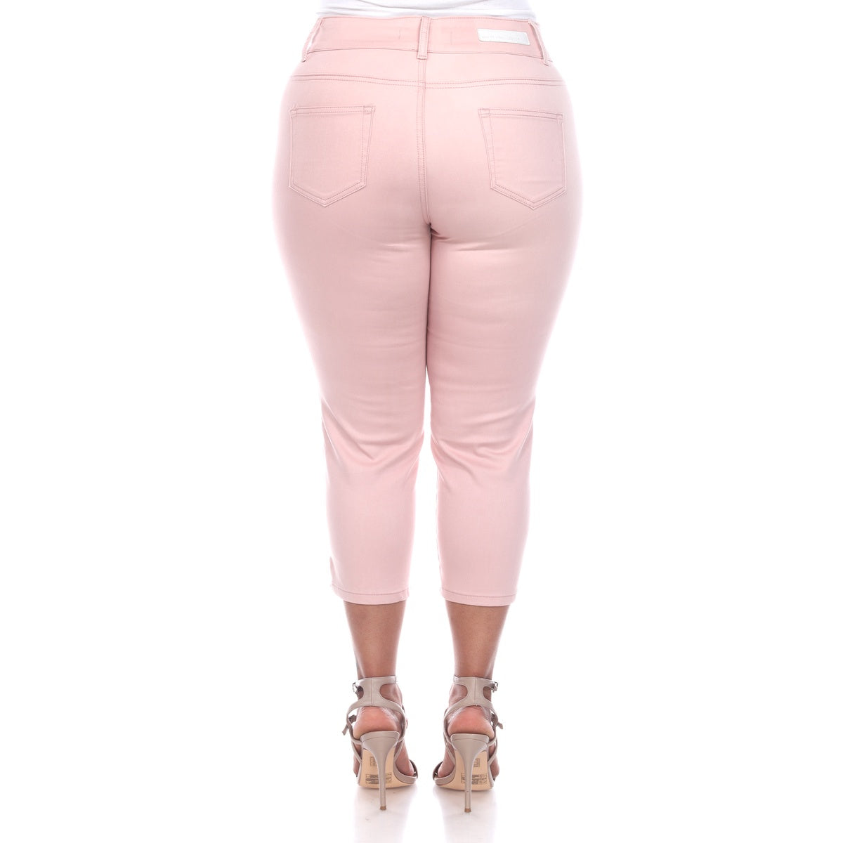  White Mark Plus Size Capri Jeans - 18 - Bonton