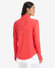 WOMEN'S RELAXED MOCK ZIP TOP (3002)