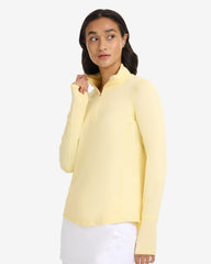 WOMEN'S RELAXED MOCK ZIP TOP (3002)
