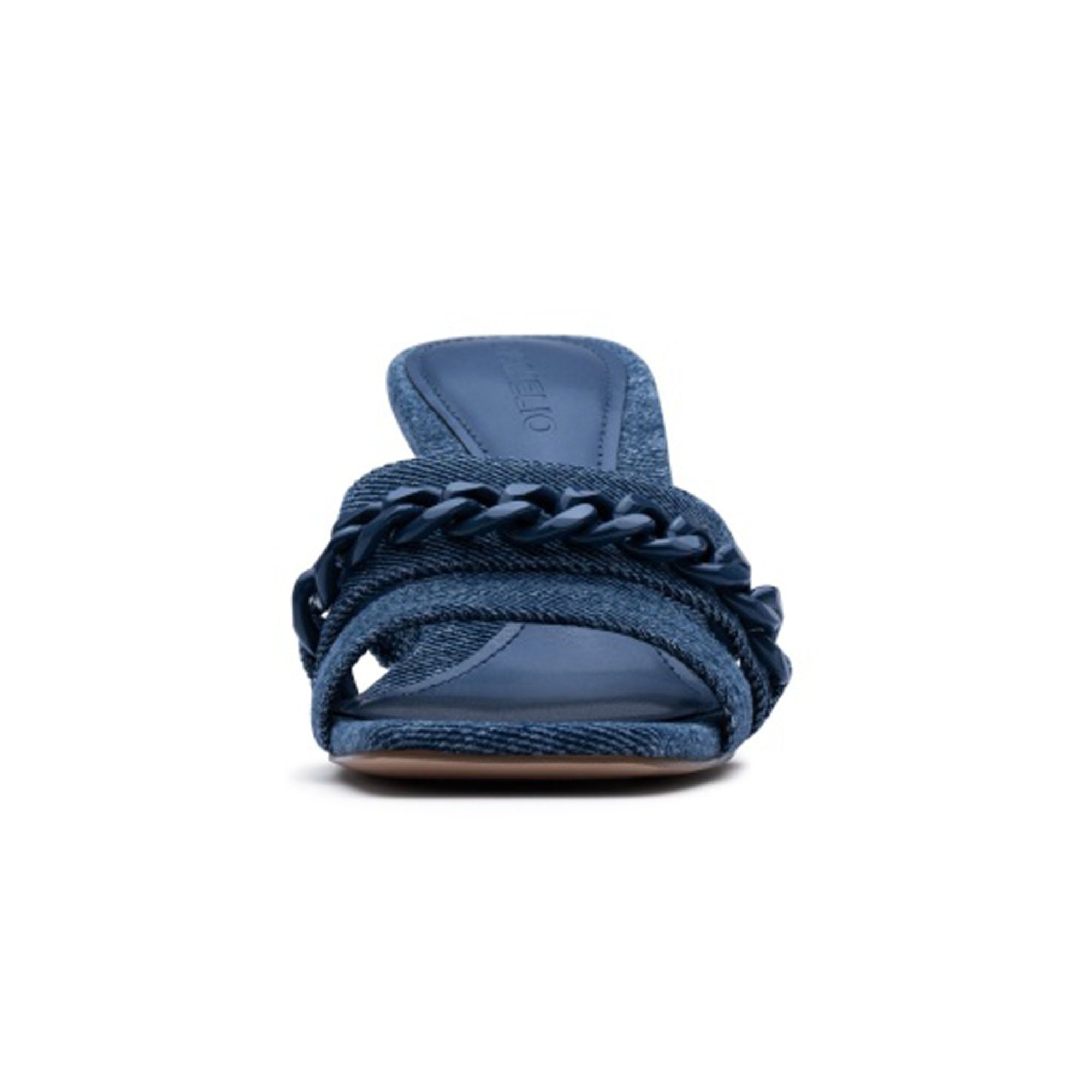  D'Amelio Kieryn Flat Sandal - Blue Jean - Bonton