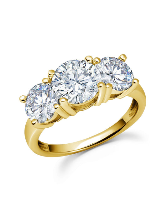 Classic 3 Stone Ring