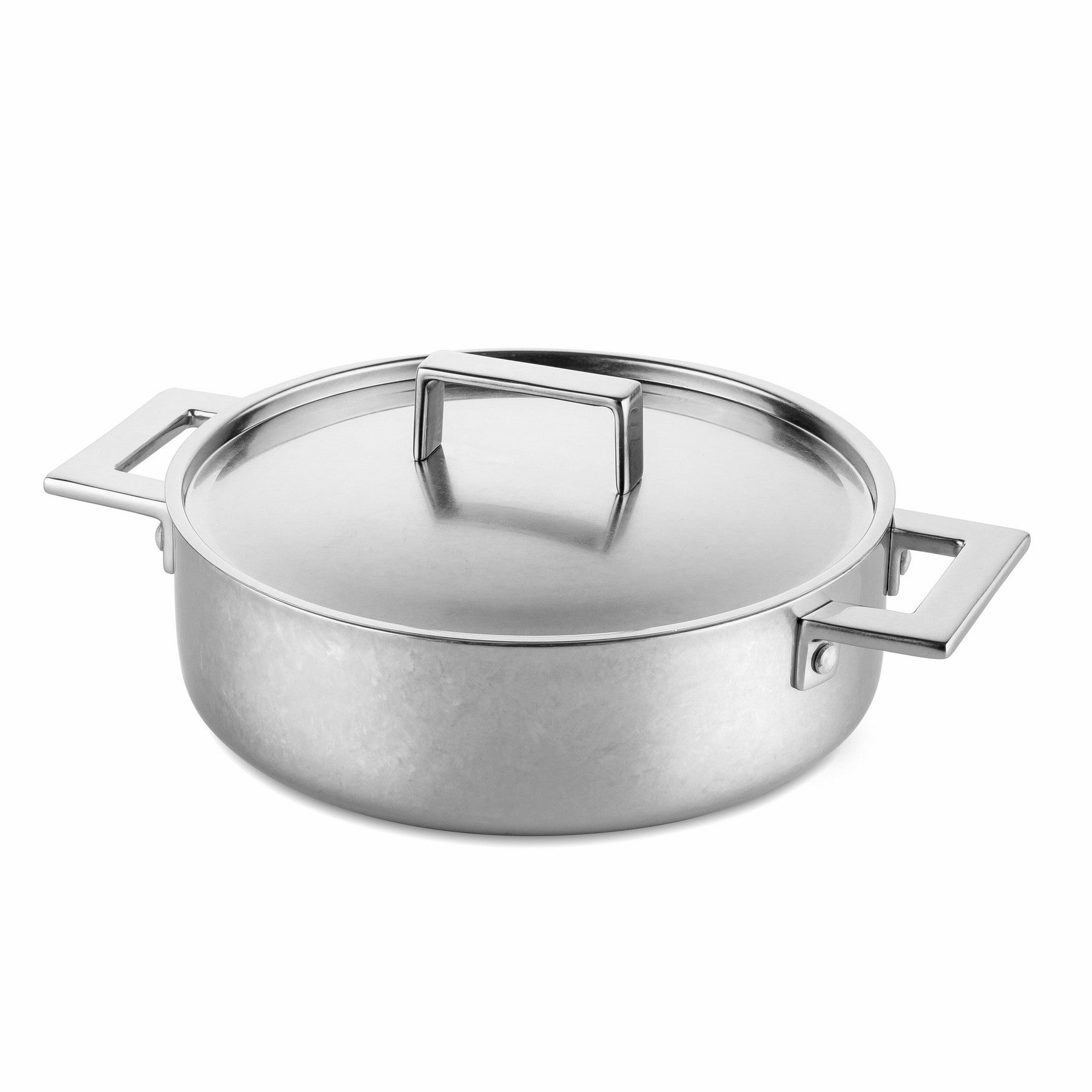  Mepra Attiva Pewter 2 Handle Saute Pan with Lid - Default Title - Bonton