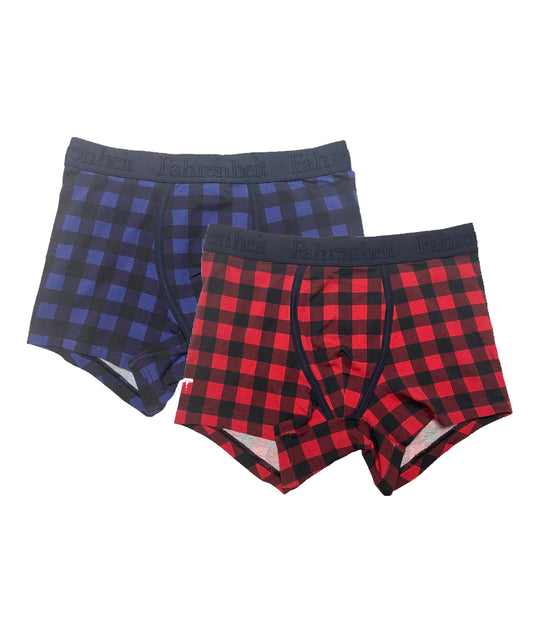 Cotton Trunk and Buffalo Check (Pack of 2)