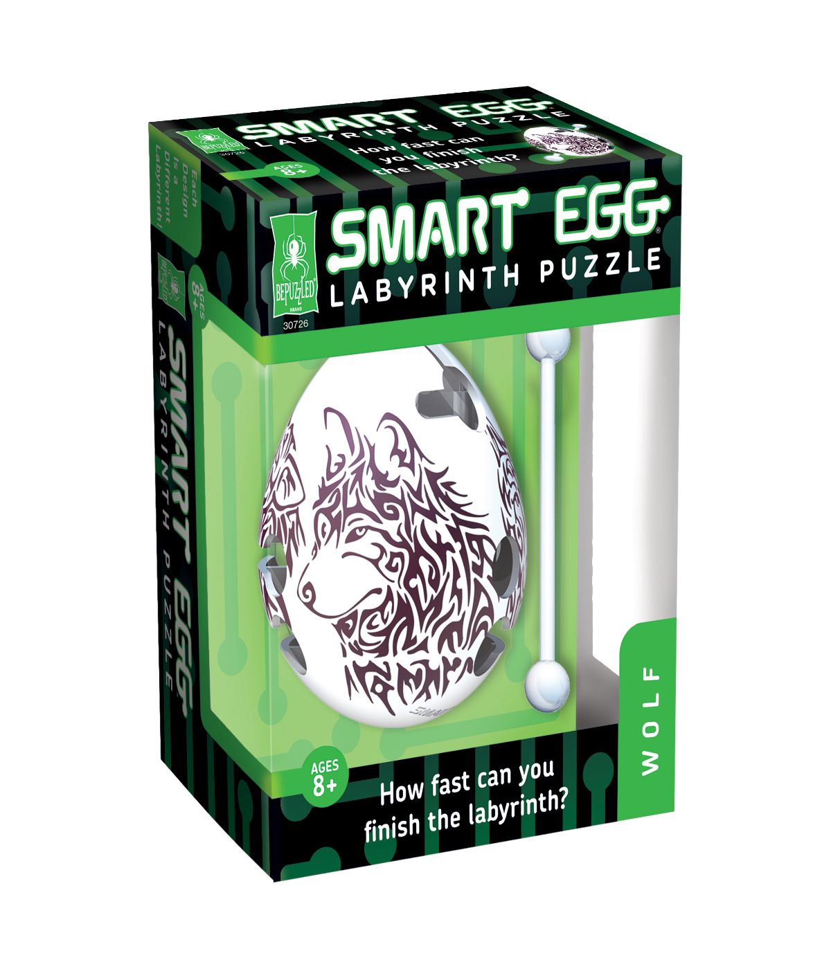  Smart Egg Labyrinth Puzzle - Wolf Multi - Multi - Bonton