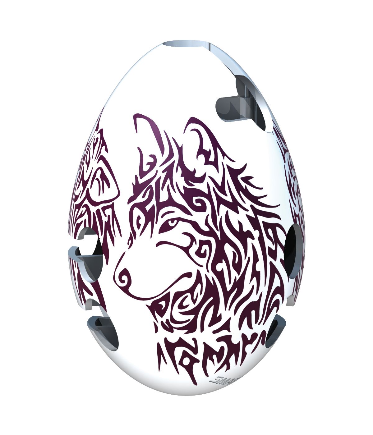  Smart Egg Labyrinth Puzzle - Wolf Multi - Multi - Bonton