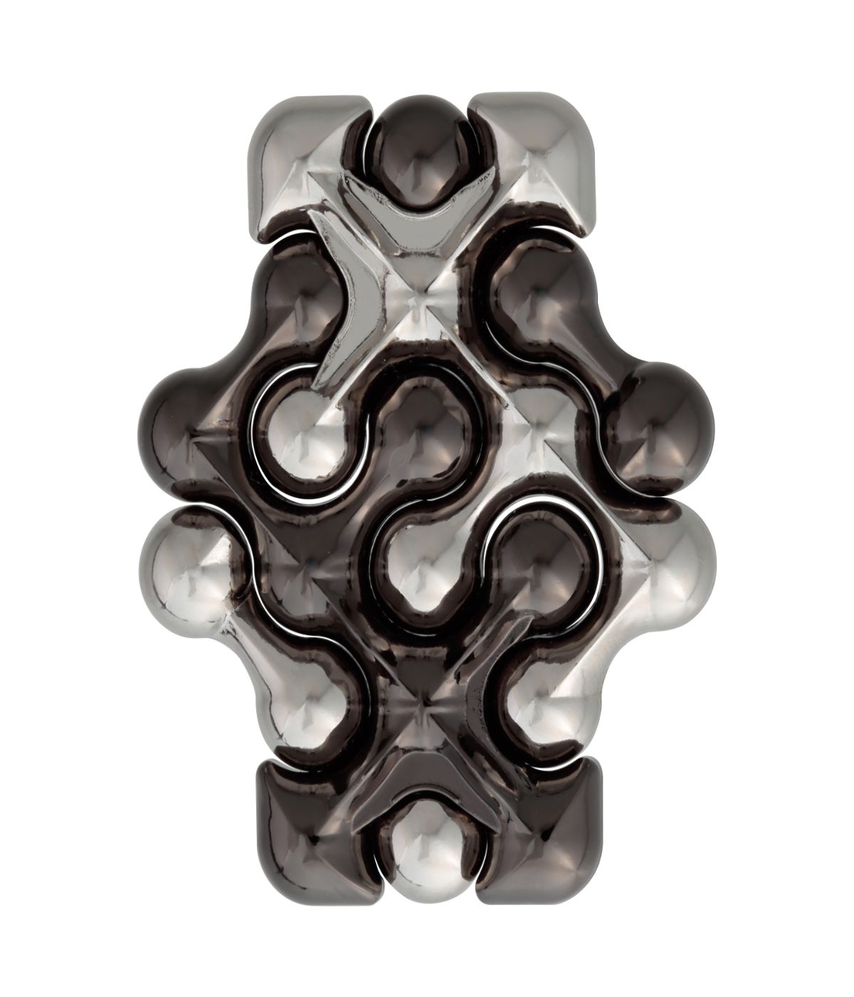  Hanayama Level 2 Cast Puzzle - Dot Multi - Multi - Bonton