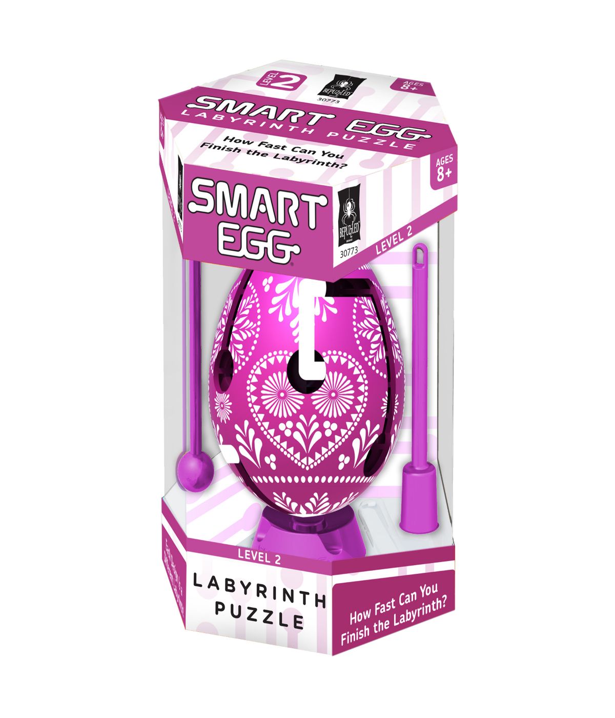  Smart Egg Labyrinth Puzzle - Color Collection Purple - Purple - Bonton