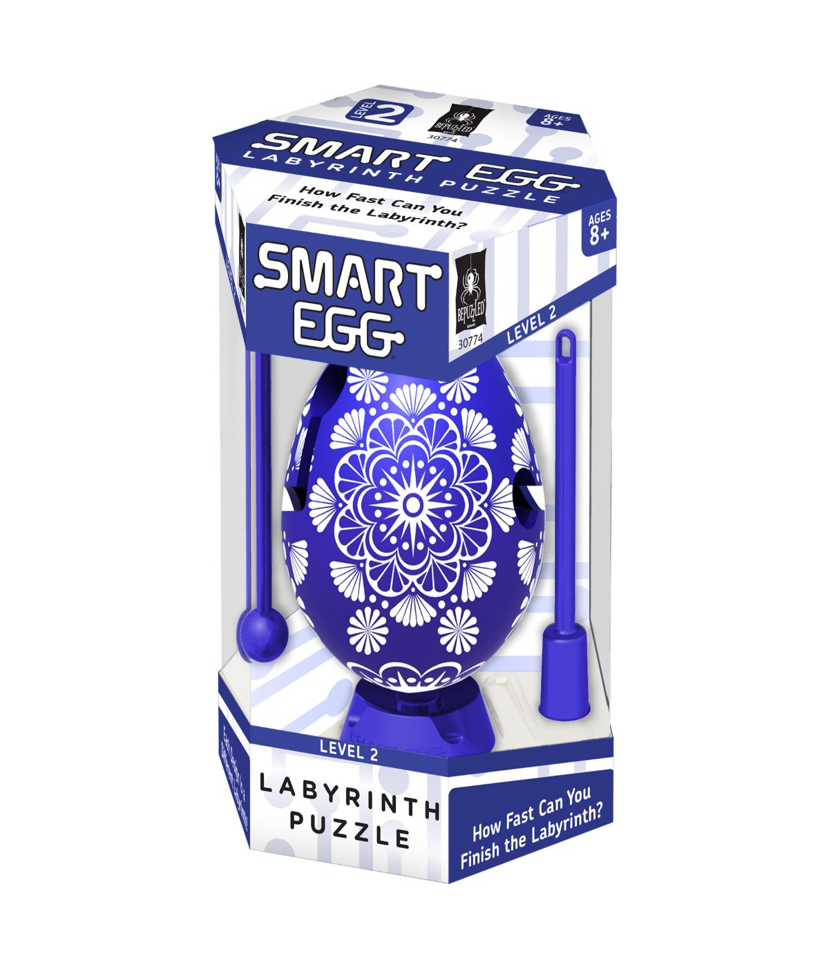  Smart Egg Labyrinth Puzzle - Color Collection Blue - Blue - Bonton