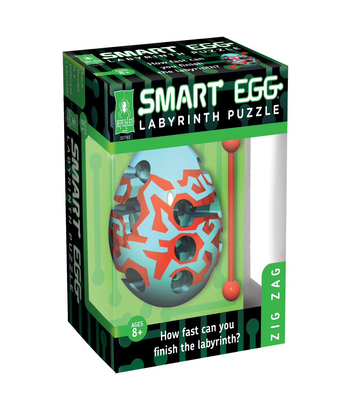  Smart Egg Labyrinth Puzzle - Zig Zag Multi - Multi - Bonton