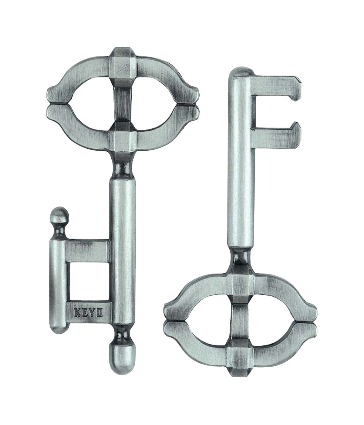  Hanayama Level 2 Cast Puzzle - Key II Multi - Multi - Bonton