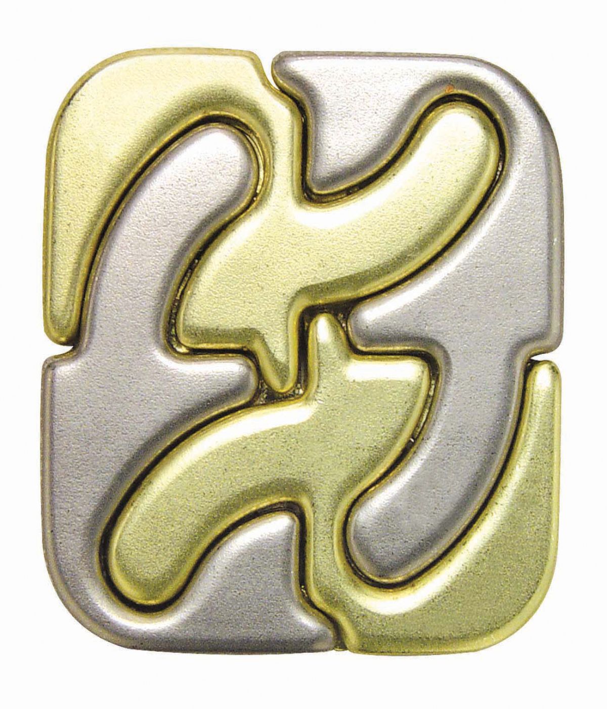  Hanayama Level 6 Cast Puzzle - Square Multi - Multi - Bonton