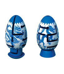 Smart Egg 2-Layer Labyrinth Puzzle -Dragon Blue