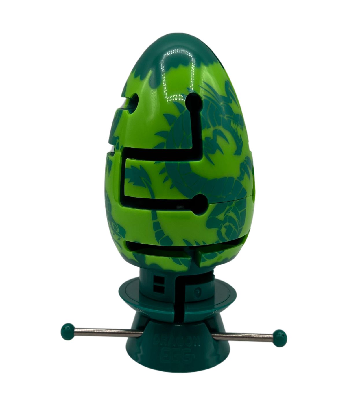  Smart Egg 2-Layer Labyrinth Puzzle -Dragon Green - Green - Bonton