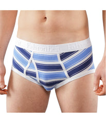 Cotton Brief and Stripe (Pack of 2)