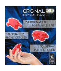 3D Crystal Puzzle - The Thinker: 43 Pcs Clear