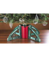 Christmas Tree Stand with Clamping System For Real Live Trees Up To 10'