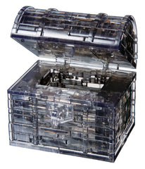 3D Crystal Puzzle -Treasure Chest: 52 Pcs Black