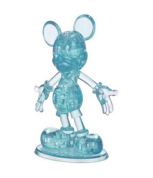 3D Crystal Puzzle - Disney Mickey Mouse: 37 Pcs Blue