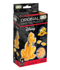 3D Crystal Puzzle - Disney Pluto: 40 Pcs Multi