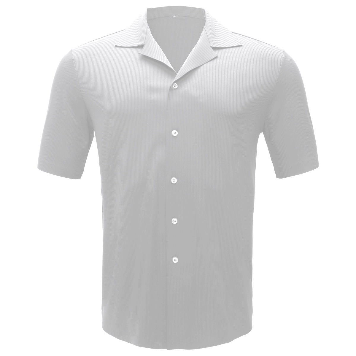  Barocco Refined Relaxation Short-Sleeved Button-Up Shirt WHITE - WHITE - Bonton