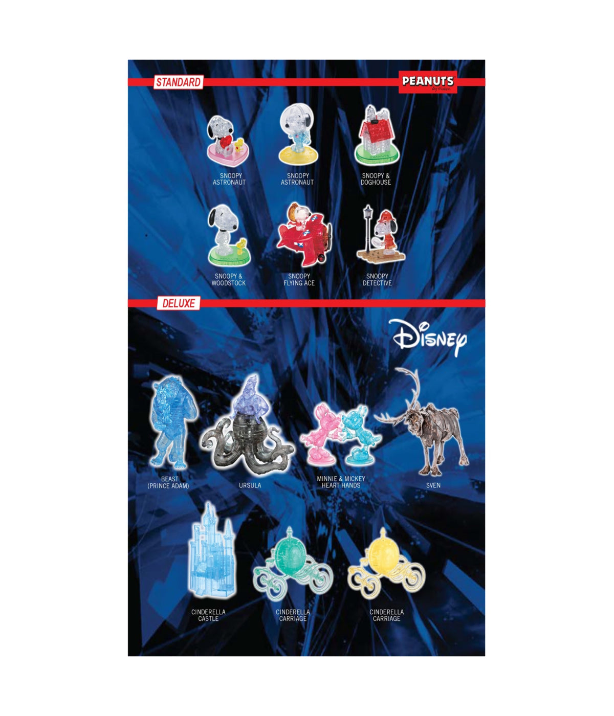  3D Crystal Puzzle - Disney Marie: 45 Pcs White - White - Bonton