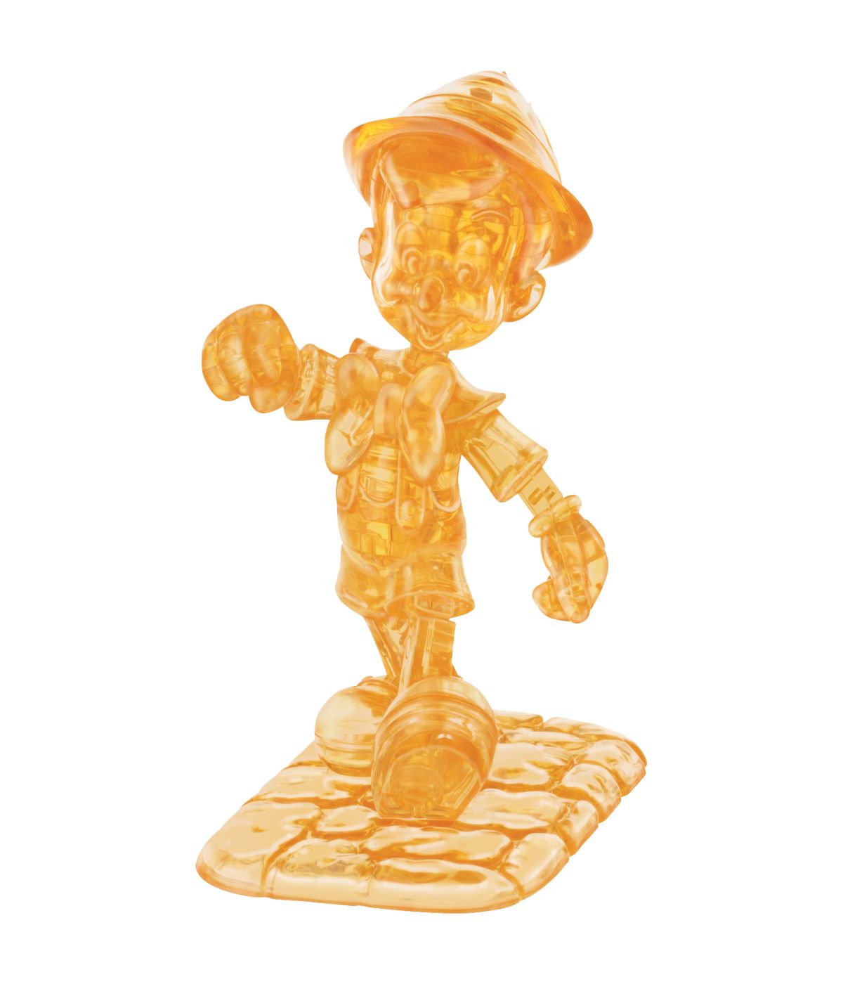  3D Crystal Puzzle - Disney Pinocchio: 38 Pcs Multi - Multi - Bonton